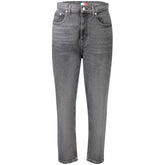 Tommy Hilfiger Black Cotton Women Jeans